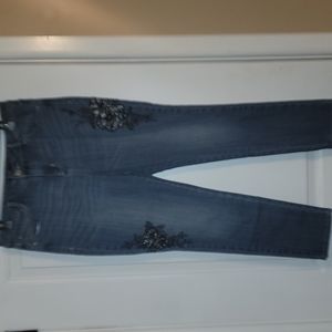 simply Vera VeraWang, Blue skinny jeans, size 10 short, Women